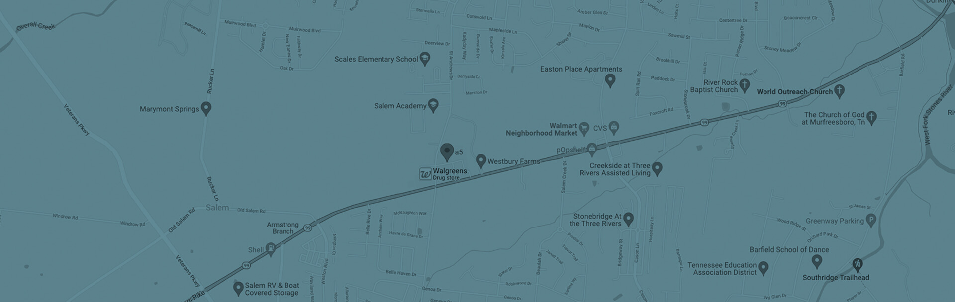map of our location