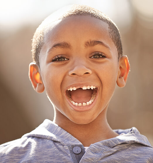 smiling boy